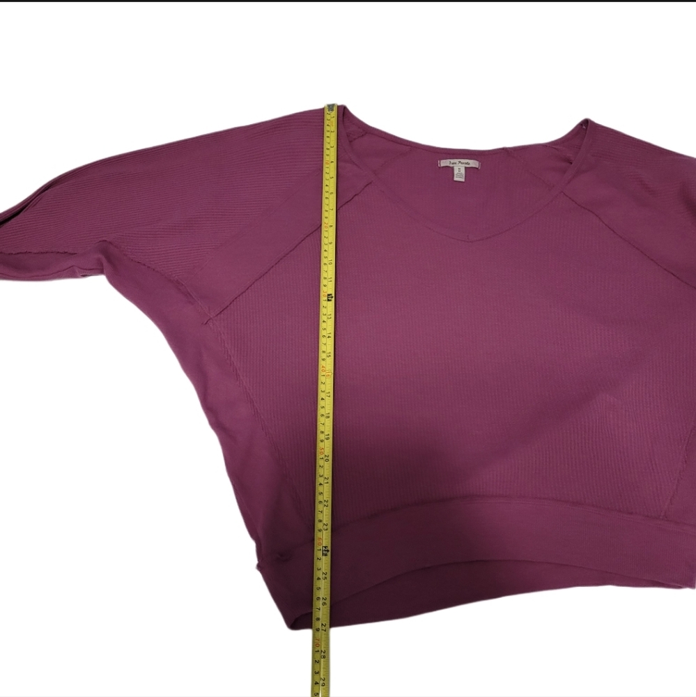 Free People   Women's Size M   Thermal Top   Mulberry - Picture 11 of 16